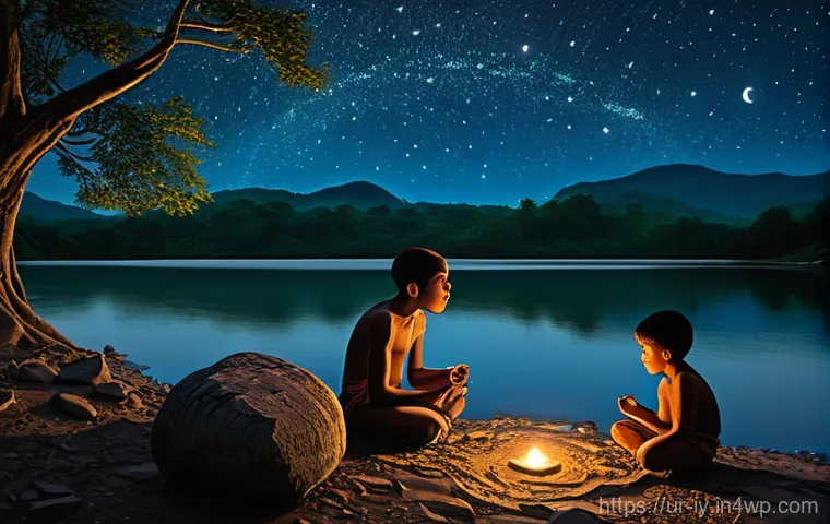 생태적 자아 형성의 역사적 배경 - **Prompt 1: Ancient Harmony with Nature**
"A vibrant, picturesque scene from the ancient past, d...